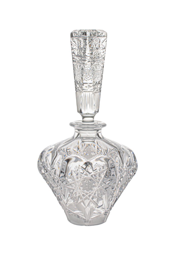 broušený flakon Royal Crystal