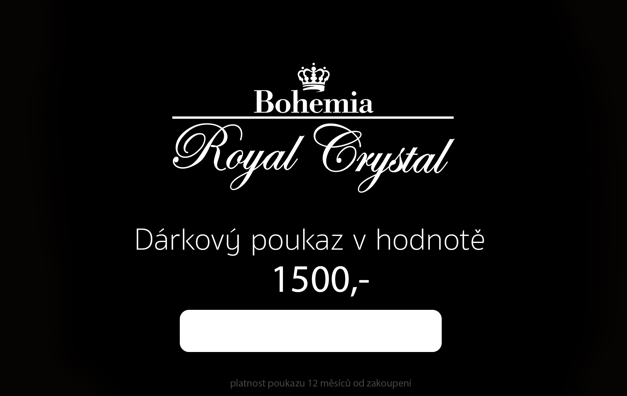 Royal Crystal dárkový poukaz