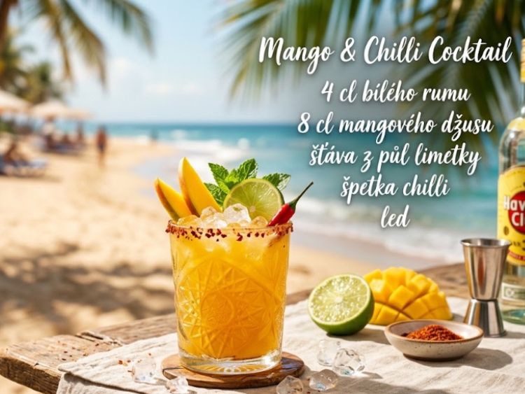 Letní drinky Coctail