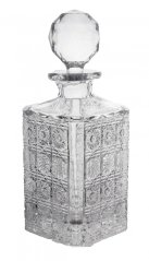 Broušená láhev na whisky, Royal Crystal, 800ml