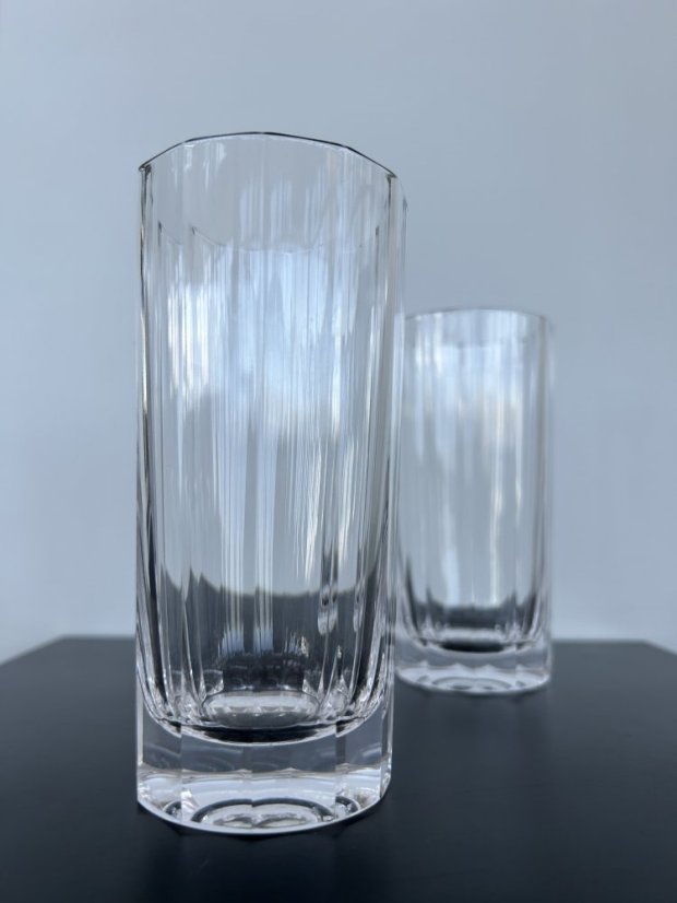 Broušené sklenice, Glamour Crystal, 280 ml, 2 ks