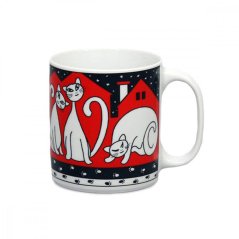 Porcelánový hrnek, Thun, BIG, Kočky, 490 ml
