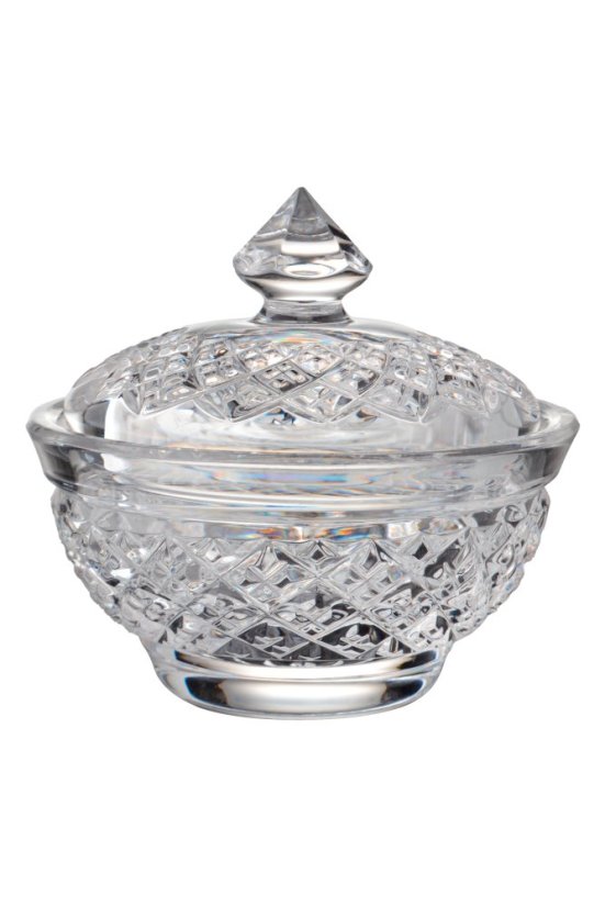 Malá broušená dóza, Glamour Crystal, 1 ks Malá broušená dóza, Glamour Crystal, 1 ks