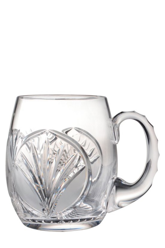 Broušený půllitr 500 ml, Glamour Crystal