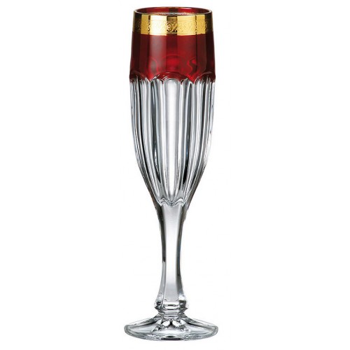 Pohár SAFARI rubín 150 ml, Crystalite Bohemia – Royal Crystal