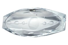 Sklenená misa Gondola, Crystal Bohemia Poděbrady