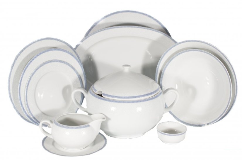 Jídelní souprava Opal | Thun - Český porcelán s tradicí