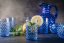 Sklenice, Jílek Glassworks, HOBNAIL, Světle modrá, 250 ml, 6 ks