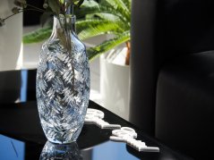 Křišťálová váza, INDUSTRY, Gold Crystal