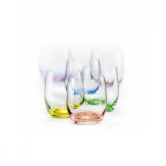 Sada sklenic, Crystalex, CLUB rainbow, 300 ml (6ks)