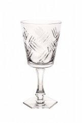 Křišťálová sklenice na víno, INDUSTRY, Gold Crystal, 160 ml, 6 ks
