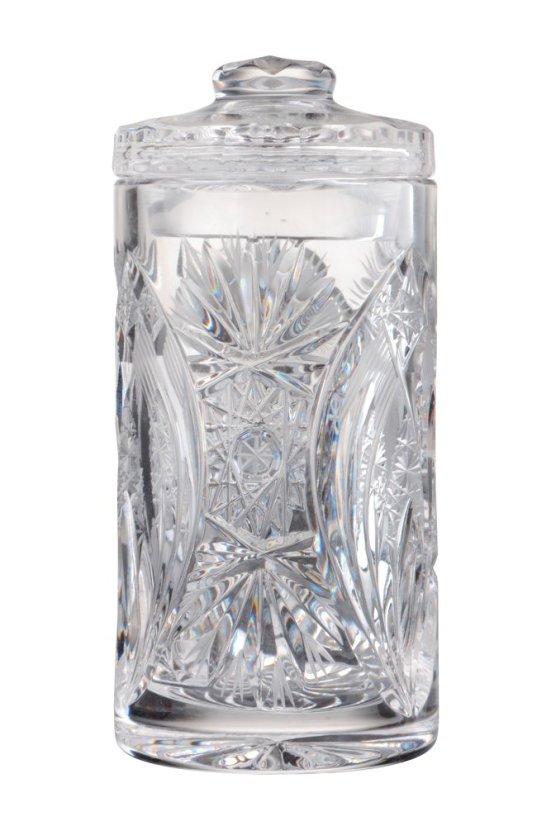 Broušená dóza, Glamour Crystal, 2 ks