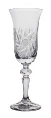 Broušené sklenice na šampaňské, Royal Crystal, 150 ml