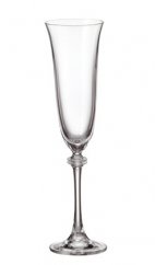 Sklenice na šampaňské, Crystalite Bohemia, ASIO/ALEXANDRA, 190 ml