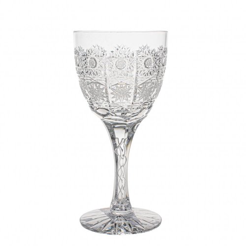 Broušená sklenice na víno, Glamour Crystal, 150 ml, 2 ks