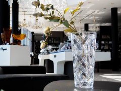 Křišťálová váza, INDUSTRY, Gold Crystal