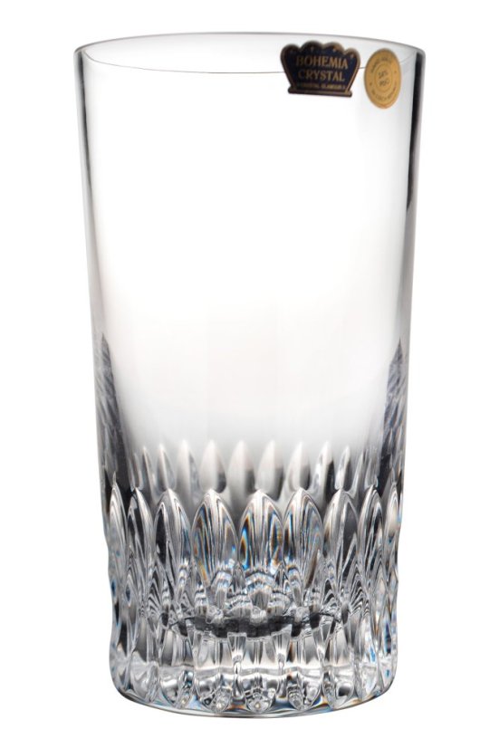 Brúsené poháre na nealko 350 ml, Glamour Crystal, 2 ks