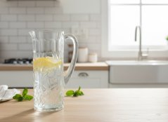 Skleněný džbán, Crystal Bohemia, 1100 ml