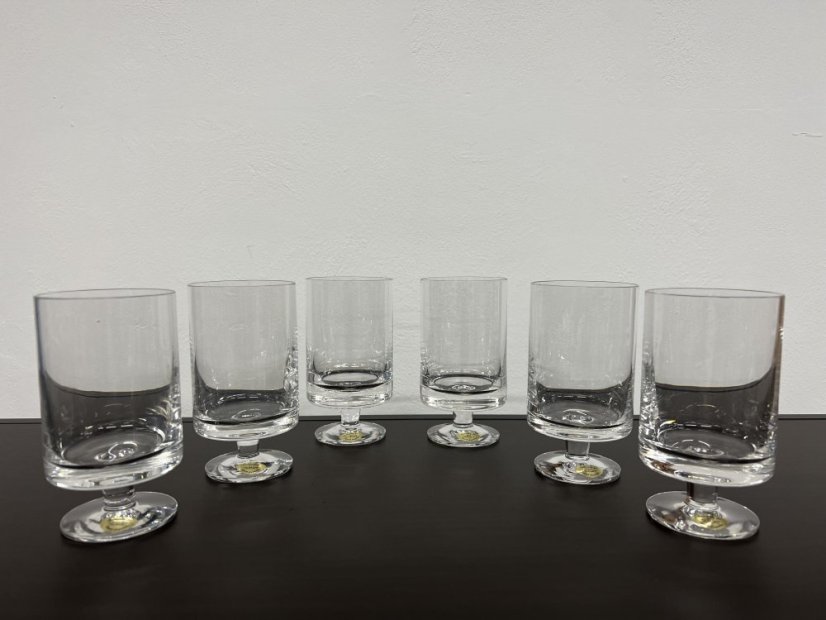 Set sklenic na noze, Glamour Crystal, 330 ml, 6ks