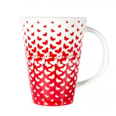Hrnek motýlci, MONZA, Český porcelán Dubí, 350 ml