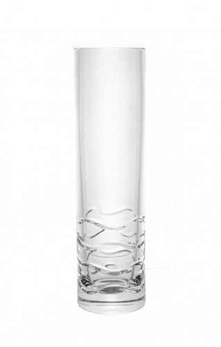 Křišťálová váza, RIVULET, Gold Crystal, 23 cm