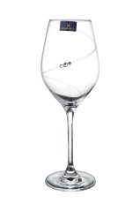 Červené víno s trblietkami Swarovski – sada 2 ks Červené víno s trblietkami Swarovski – sada 2 ks