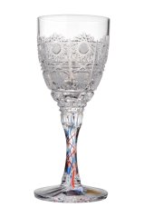 Broušené sklenice na likér 90 ml, Glamour Crystal, 2 ks