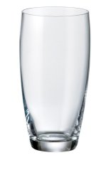 Sklenice, Crystalite Bohemia, SCARLET - olovnatá, 370 ml