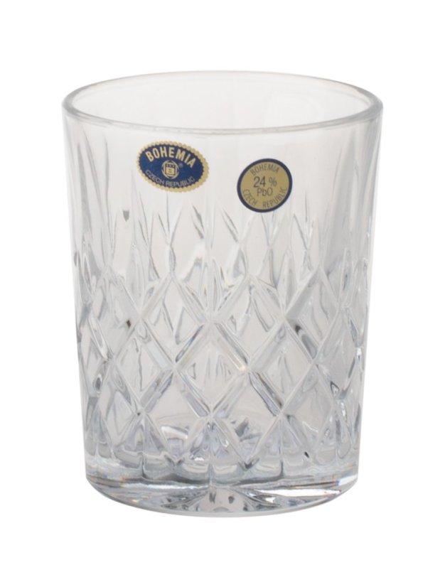 Sklenice Angela 320 ml od Crystal Bohemia, na nealko i whisky.