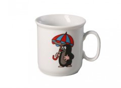 Dětský hrnek, Thun, Krtek a deštník, 245 ml