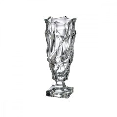Křišťálová váza na noze FLAMENCO 38 cm – Bohemia Treasury