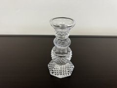Svícen, Glamour Crystal, 7,5 cm