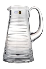 Brúsený džbán s pruhmi 1300 ml, Glamour Crystal, 1 ks
