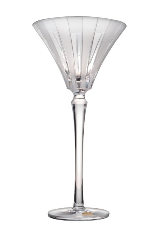 Broušený pohár s pruhy, Glamour Crystal, 200 ml, 1ks