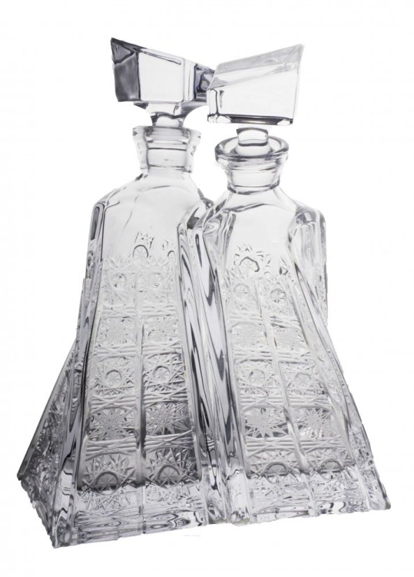 Broušený set na destiláty Lovers 1+2 , Royal Crystal, 500 ml