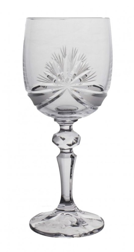 Broušené sklenice na víno, Royal Crystal, 170 ml
