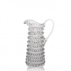 Křišťálový džbán, Květná 1794, Polka Dot, Clear, 1,2 l