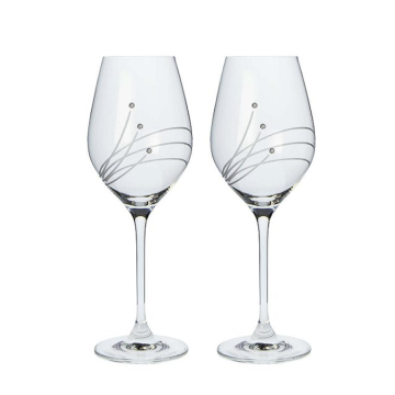 Poháre Swarovski - Cena za 2 ks