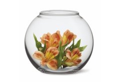 Sklenená váza Globe, Simax, 21,5 cm