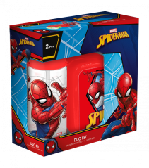 Dětský svačinový set, Spider-man, Marvel, 2ks