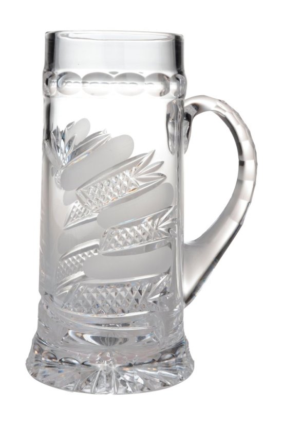 Brúsený pollitrový, Glamour Crystal, 500 ml