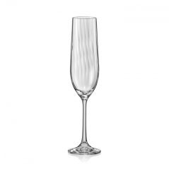 Sklenice na šampaňské, Crystalex, WATERFALL 190 ml
