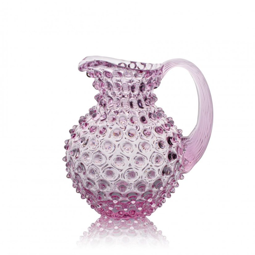 Džbán, Jílek Glassworks, HOBNAIL, Lila, 1 l Džbán, Jílek Glassworks, HOBNAIL, Lila, 1 l