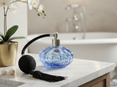 Flakon s rozprašovačem lila, Royal Crystal, 100 ml