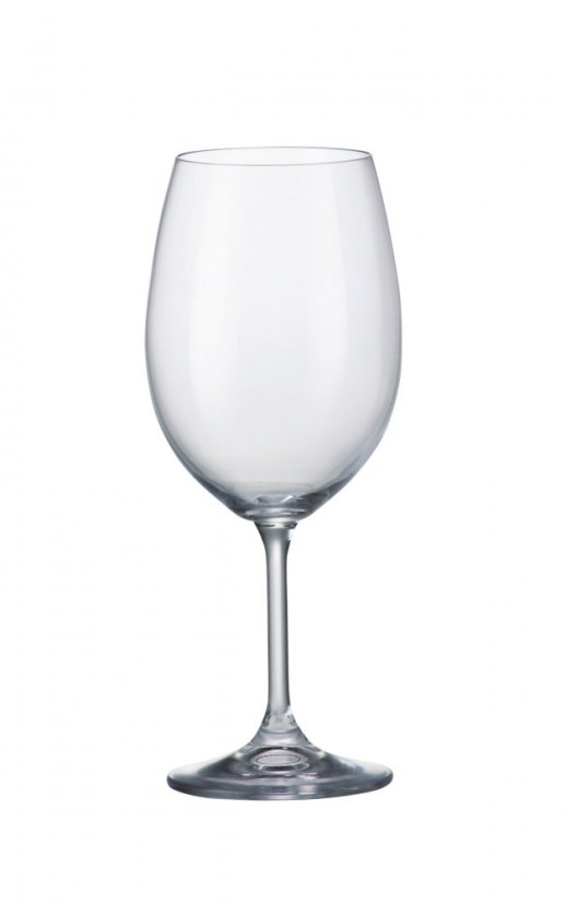 Sklenice na červené víno, Crystalite Bohemia SYLVIA, 450 ml