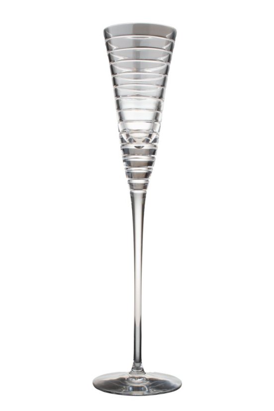 Broušená sklenice s pruhy 160 ml, Glamour Crystal, 1 ks