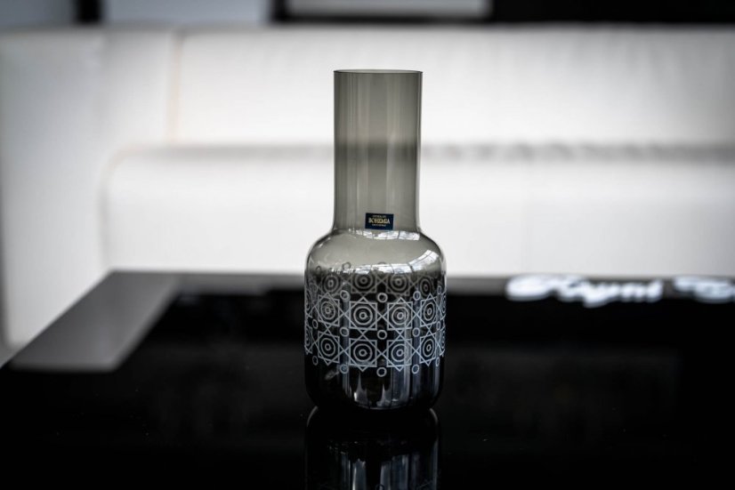 Skleněná váza, Květná 1794, Cosmopolitan grey 26 cm