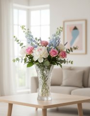 Váza, Royal Crystal, DIAMANTE, 30 cm