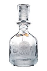Flakon na parfém s motivem lva, Royal Crystal, 250 ml