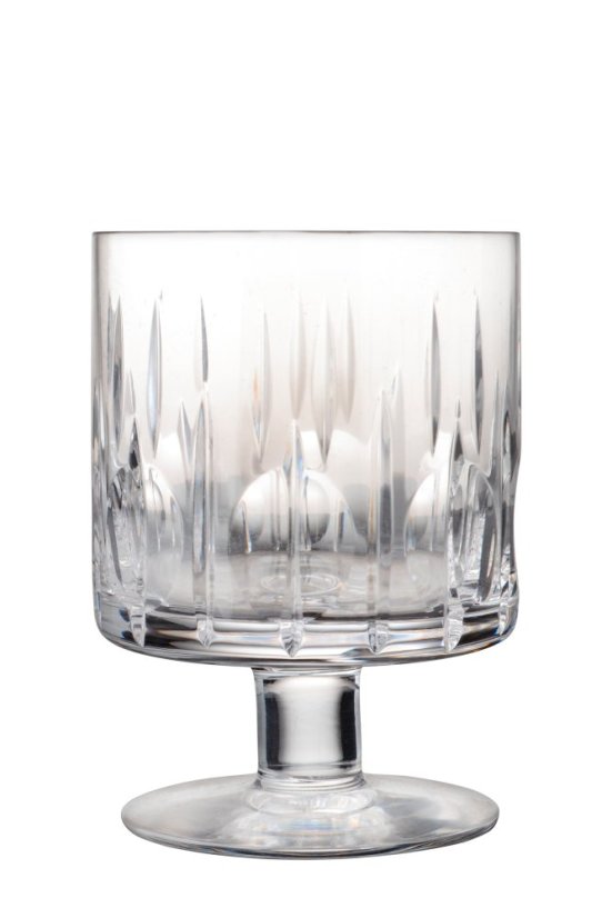 Brúsené poháre 160 ml, Glamour Crystal, 6 ks
